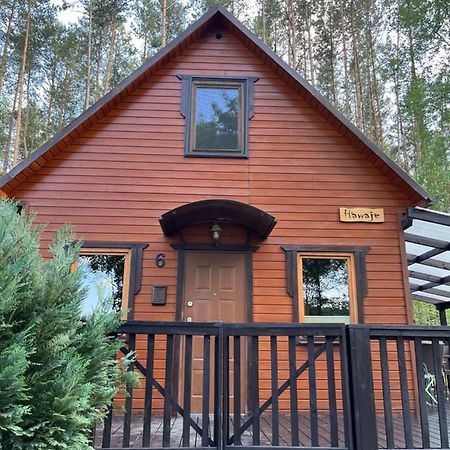 Domek Caloroczny Hawaje Nad Jeziorem Kazub Cieciorka ภายนอก รูปภาพ