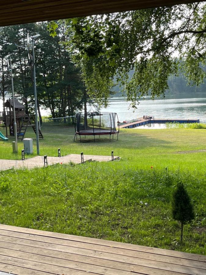 Domek Caloroczny Hawaje Nad Jeziorem Kazub Cieciorka ภายนอก รูปภาพ