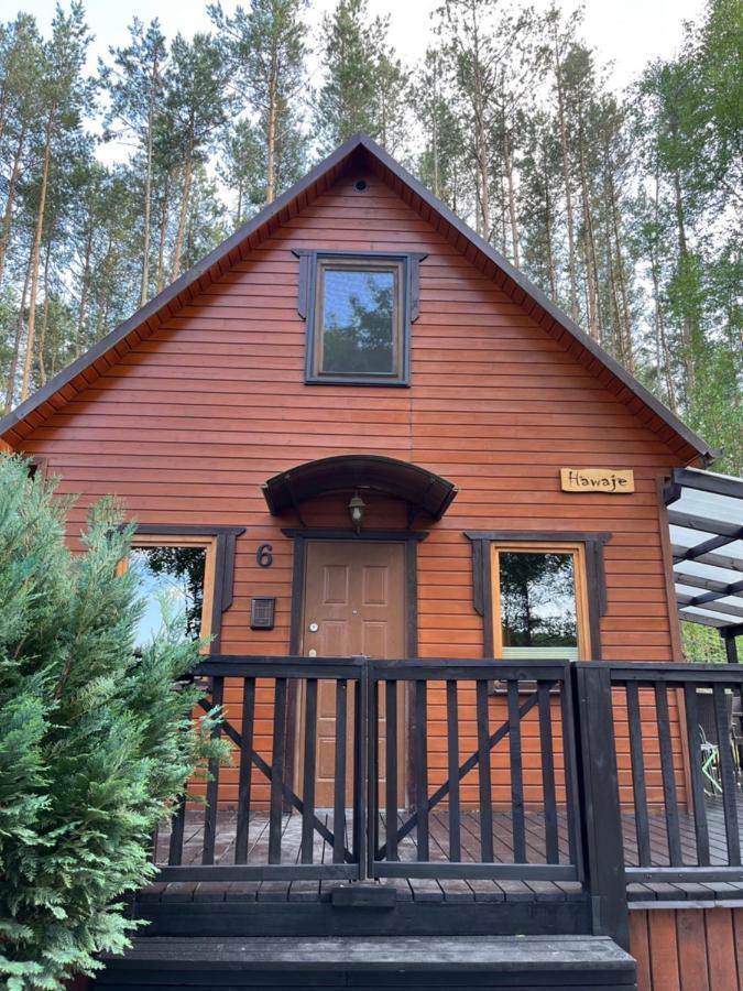 Domek Caloroczny Hawaje Nad Jeziorem Kazub Cieciorka ภายนอก รูปภาพ