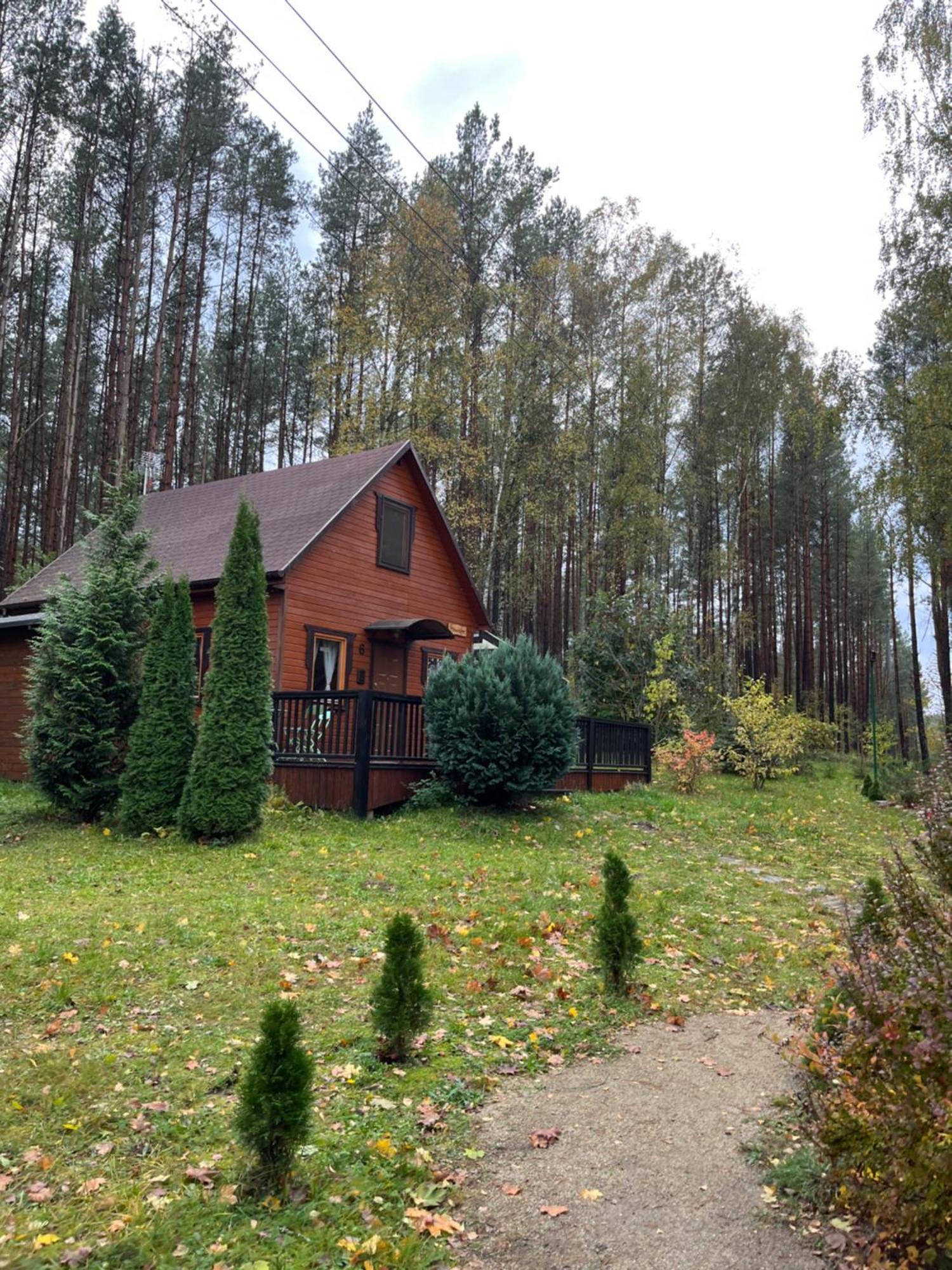 Domek Caloroczny Hawaje Nad Jeziorem Kazub Cieciorka ภายนอก รูปภาพ