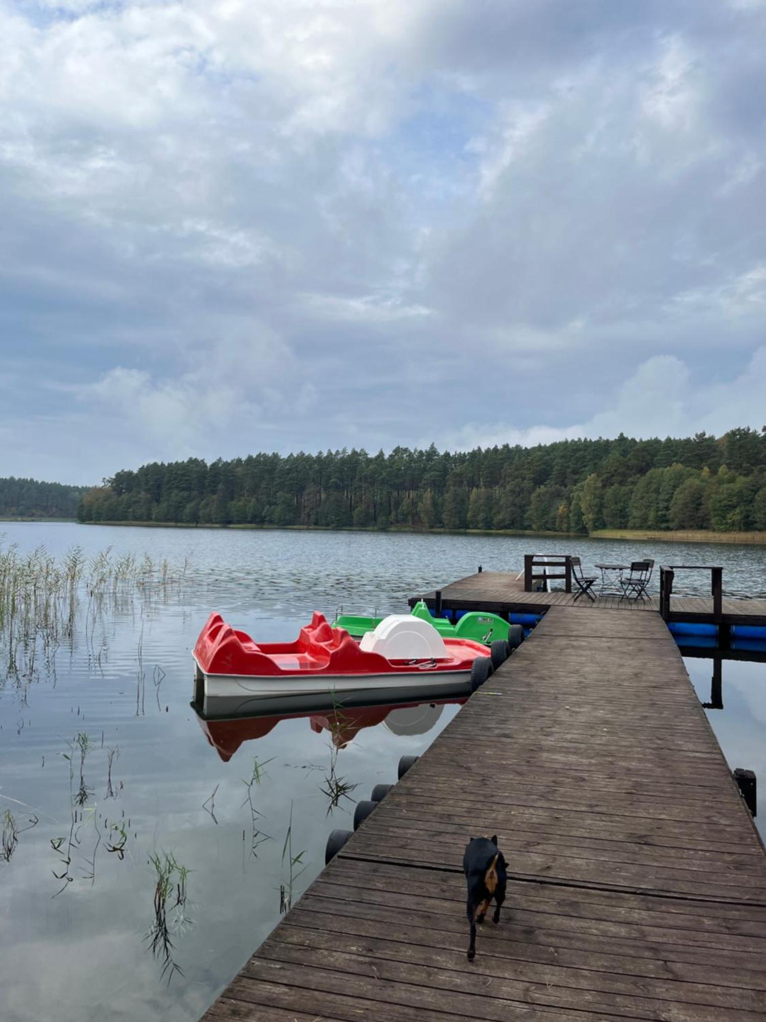 Domek Caloroczny Hawaje Nad Jeziorem Kazub Cieciorka ภายนอก รูปภาพ
