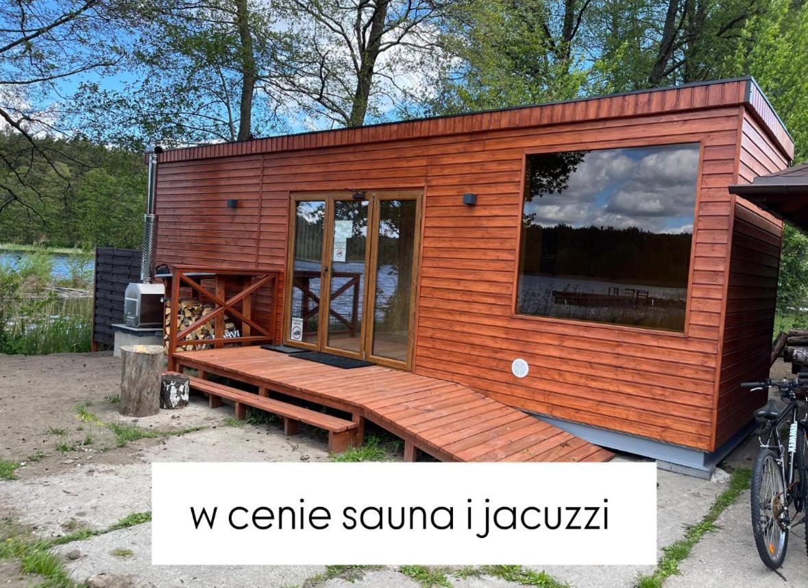 Domek Caloroczny Hawaje Nad Jeziorem Kazub Cieciorka ภายนอก รูปภาพ
